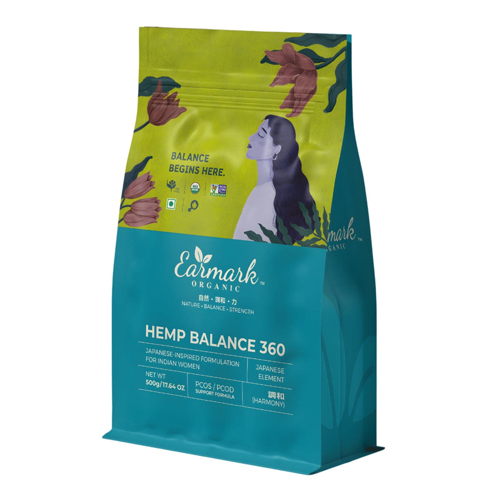 Earmark Organic Japanese Inspired Hemp Balance 360- 500g