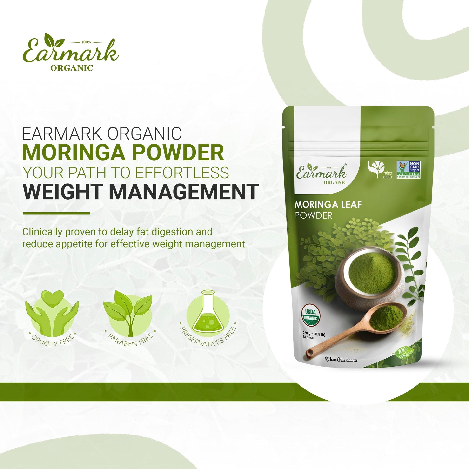 Earmark Organic product showcasing fresh, organic produce from trusted farms.